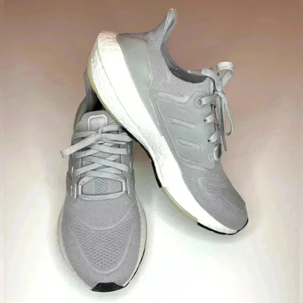 adidas Women's Ultraboost 22 W Trainers Gray Size- 8 - Picture 7 of 9